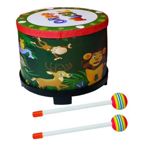 Drummage Von Hand Für Kinder, Trommel Von Percussion Instruments Für Kinder, Kinderrhythmus -Drum Education Toy | Pro Performance, Kreative Musikausbildungsinstrument Für S Performance Diese Trommel D von ycezw