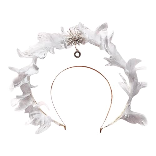 Engelanzüge für Frauen | Stirnbänder Kostüm Haarschmuck Feenflügel | Bequeme Partyanzüge und Bekleidungszubehör für Flügel oder Stirnbänder, Weihnachten, Halloween, Cosplay. von ycezw