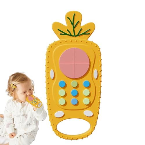 Fernbedienung Band Spielzeug - Band Spielzeug für Babys - Silikon Kinderspielzeug für Babys, Spielzeug für Neugeborene Bandspielzeug, Kauspielzeug Sensorisches Spielzeug von ycezw