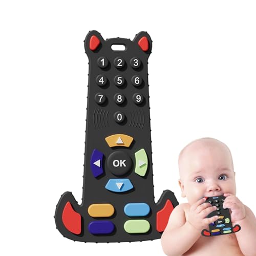 Ferngesteuertes Kinderspielzeug, Kinderspielzeug für Babys, Silikon Kinderspielzeug für Babys, Spielzeug für neugeborene Kinderspielzeug, Kauspielzeug Sensorisches Spielzeug von ycezw