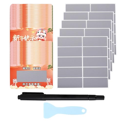 Frühlingsparty-Spiele, Rubbelkarten, 2025 Jahre Schlangenspiel, Mondneujahr Kartenspiele, handgemachte Rubbellosen für Meetings Frühlingsparty-Spiele, Rubbelkarten, 2025 Jahre Schlangenspiel, Mondneujahr Kartenspiele, handgemachte Rubbellosen für Meetings von ycezw