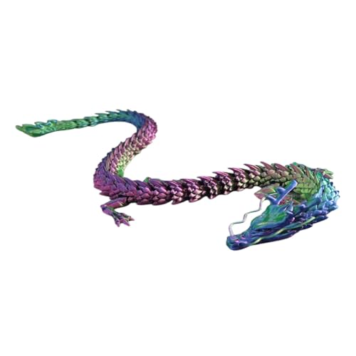 Gemeinsamer Drache, bedruckt, Drache auf flexiblem Gelenk, buntes Bürospielzeug, Drachenmodelle, Tierfiguren für Kinder, Mädchen Gemeinsamer Drache, bedruckt, Drache auf flexiblem Gelenk, buntes Bürospielzeug, Drachenmodelle, Tierfiguren für Kinder, Mädchen von ycezw