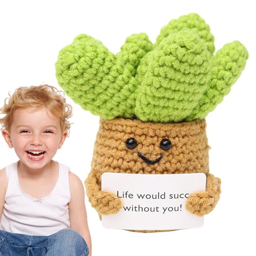 Häkelpflanze, emotionale Unterstützung, positive Sukkulenten, gehäkelt, kleine Kaktuspflanzen Capybara, emotionales Unterstützungsspielzeug, Haltekarte zur Förderung Häkelpflanze, emotionale Unterstützung, positive Sukkulenten, gehäkelt, kleine Kaktuspflanzen Capybara, emotionales Unterstützungsspielzeug, Haltekarte zur Förderung von ycezw