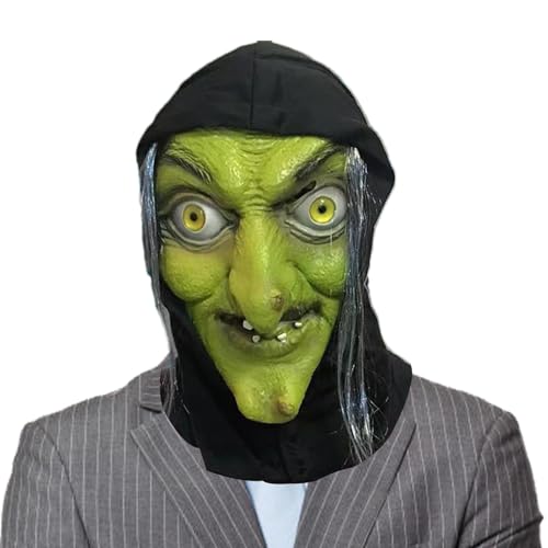 Hexe Gesichtspflege Halloween Hexe Gesichtspflege Alte Hexe Halloween Gesichtsmaske | Horror Hexen Alte Hexe - Latexkleid Kostüm Partyzubehör Kleid H Hexe Gesichtspflege Halloween Hexe Gesichtspflege Alte Hexe Halloween Gesichtsmaske | Horror Hexen Alte Hexe - Latexkleid Kostüm Partyzubehör Kleid H von ycezw