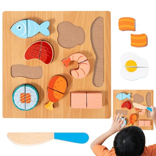 Holzpuzzles Für Kleinkinder, Holzpuzzles Für Kleinkinder, Sensorisches Lernspielzeug Für Kleinkinder | Hand-Auge-Koordinationsspielzeug, Pädagogisches STEM-Spielzeug Zum Schneiden Von Lebensmitteln Fü Holzpuzzles Für Kleinkinder, Holzpuzzles Für Kleinkinder, Sensorisches Lernspielzeug Für Kleinkinder | Hand-Auge-Koordinationsspielzeug, Pädagogisches STEM-Spielzeug Zum Schneiden Von Lebensmitteln Fü von ycezw