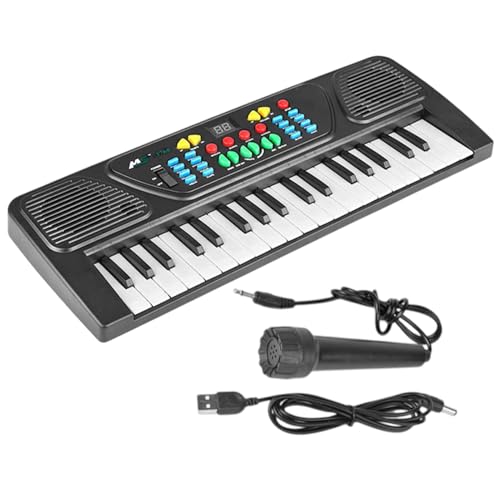 Klaviertastatur Für Kinder, Klavier Für Kinder | 37 -Keys Piano Für Elektronische Spielzeug-Tastatur, Mit Mikrofon Music Tools, Elektronisches Klavier Tragbar Klaviertastatur Für Kinder, Klavier Für Kinder | 37 -Keys Piano Für Elektronische Spielzeug-Tastatur, Mit Mikrofon Music Tools, Elektronisches Klavier Tragbar von ycezw
