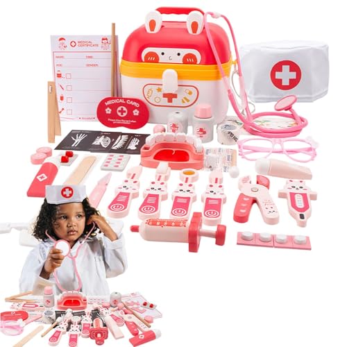 Medizinisches Spielzeug-Set, Arzt-Set für Kinder | Die Rolle des Kindes macht so, als spielt Doctor Spielzeug | Rollenspiel Kit für Kinder, Doktor-Simulationsspielzeug, für Medizinisches Spielzeug-Set, Arzt-Set für Kinder | Die Rolle des Kindes macht so, als spielt Doctor Spielzeug | Rollenspiel Kit für Kinder, Doktor-Simulationsspielzeug, für von ycezw