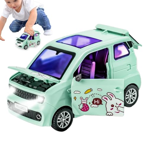 Mini Auto für - Mini-Fahrzeugmodell mit offener Tür mit leichtem und tragbarem Spielauto | Interaktives Miniauto für die mit lustigen Details, das den Curi stimuliert Mini Auto für - Mini-Fahrzeugmodell mit offener Tür mit leichtem und tragbarem Spielauto | Interaktives Miniauto für die mit lustigen Details, das den Curi stimuliert von ycezw