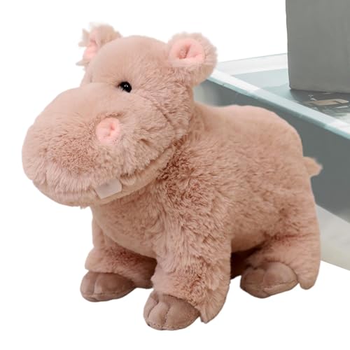 Nilpferd-Plüschtier, Nilpferd-Plüschtier, Plüschtier für Kinder und Erwachsene, Tierspielzeug für Schlafzimmer oder Spielzimmer Nilpferd-Plüschtier, Nilpferd-Plüschtier, Plüschtier für Kinder und Erwachsene, Tierspielzeug für Schlafzimmer oder Spielzimmer von ycezw