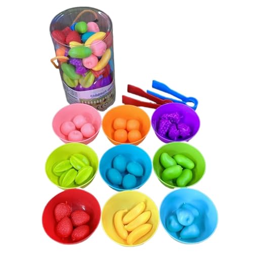 Passendes Spielzeug zum Zählen von Früchten, Spielzeug zum Sortieren von Früchten, passendes Spielzeug für das frühe Lernen von Kleinkindern, kognitive Früchteaktivitäten für Kinder Passendes Spielzeug zum Zählen von Früchten, Spielzeug zum Sortieren von Früchten, passendes Spielzeug für das frühe Lernen von Kleinkindern, kognitive Früchteaktivitäten für Kinder von ycezw