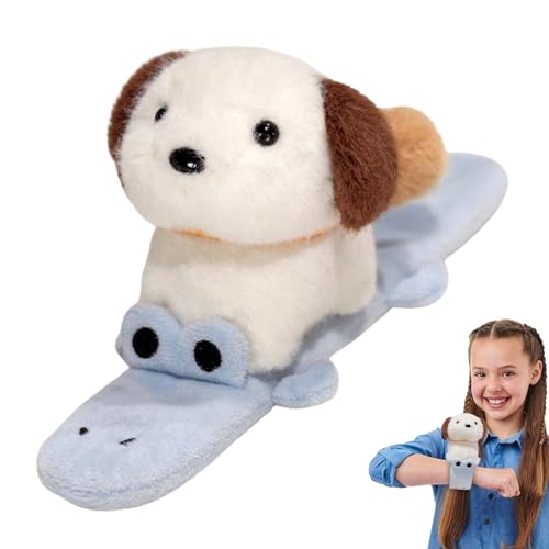Plüsch Capybara Spielzeug - Capybara gefüllte Tiere, Pony Armband | Entzückende weiche Plüsch-Design mit dehnbarem Band für Rucksäcke Bikes Stühle Kinderwagen Krippen Roller Kinder tragbares Spielzeug von ycezw