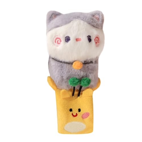 Plüsch Capybara Spielzeug - Capybara gefüllte Tiere, Pony Armband | Entzückende weiche Plüsch-Design mit dehnbarem Band für Rucksäcke Bikes Stühle Kinderwagen Krippen Roller Kinder tragbares Spielzeug von ycezw