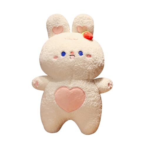 Plüsch-Kaninchen-Spielzeug, Kaninchen-Spielzeug - Plüschtiere für Kinder, Niedliche Plüsch-Kaninchen-Puppe, Dekorative Kaninchen-Haustiere für Sofa, Bett, Sofa, Startseite, von ycezw