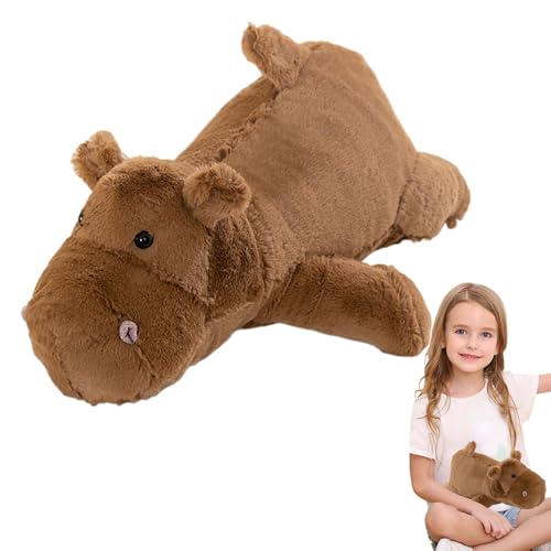 -Spielzeug, Plüschtier, gefülltes Flusspferd, niedliches Plüschtier, , 35,6 cm (14 Zoll), Kissen von ycezw