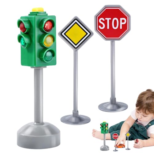 Spielzeug Verkehrslicht Kinder Ampel Ampel LED Ampel mit Lichtern und Geräuschen | Sicherheitsverkehrsanzeige, Warnlicht, Bremslichtmodell, Spielzeug d Spielzeug Verkehrslicht Kinder Ampel Ampel LED Ampel mit Lichtern und Geräuschen | Sicherheitsverkehrsanzeige, Warnlicht, Bremslichtmodell, Spielzeug d von ycezw