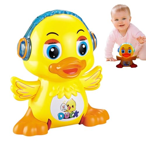 Tanzende Ente, Tanzende Ente Spielzeug für Babys, Kleinkinder Lernspielzeug mit Musik und LED- | Elektrische Cartoon Atemzeuge, Gesang, Sprechspielzeug, Tanzende Ente, Tanzende Ente Spielzeug für Babys, Kleinkinder Lernspielzeug mit Musik und LED- | Elektrische Cartoon Atemzeuge, Gesang, Sprechspielzeug, von ycezw