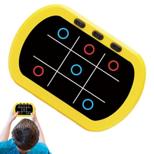 Tragbare Spiele, Tragbare Puzzle-Spiele-Konsole, Multifunktionales Handheld-Spielsystem, Lernspielzeug für Tischspiele, Strategiespiel Für Geburtstagsfeiern von ycezw