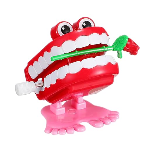 Walking Teeth Spielzeug, Witze Spielzeug-Teeth, Wind-up Spaß Gag | Kompakte Größe mit Feder-Bewegung, Klassische Streichholz für Mädchen Kinder und Erwachsene auf Familiensitzungen festlich Walking Teeth Spielzeug, Witze Spielzeug-Teeth, Wind-up Spaß Gag | Kompakte Größe mit Feder-Bewegung, Klassische Streichholz für Mädchen Kinder und Erwachsene auf Familiensitzungen festlich von ycezw