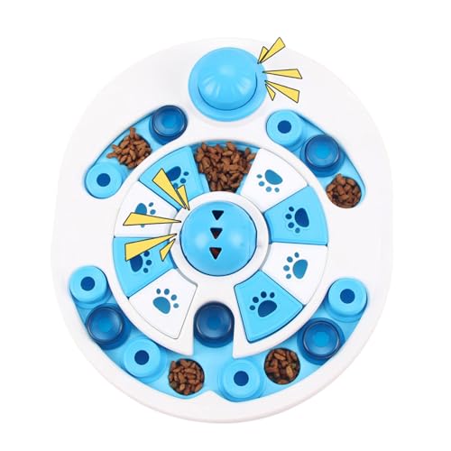 Zeitloses Feed Puzzlespielzeug, Hundefutter Puzzle Spielzeug - Interaktive Zeitfütterung Hundefutterschüssel, Mental Food Spender, Puzzle Spielzeug Zeitloses Feed Puzzlespielzeug, Hundefutter Puzzle Spielzeug - Interaktive Zeitfütterung Hundefutterschüssel, Mental Food Spender, Puzzle Spielzeug von ycezw