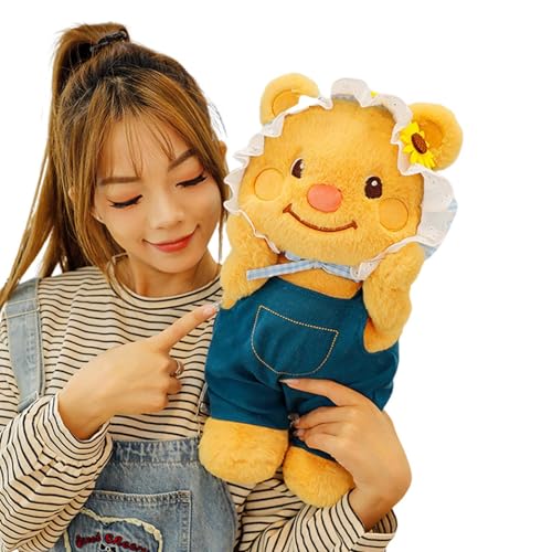 ycezw , | 13,78 Zoll Plüschtier Cowboy Bear Tiere, braune Tiertiere zum Umarmen, Kissen, Plüschtiere für die Schlafzimmerdekoration ycezw , | 13,78 Zoll Plüschtier Cowboy Bear Tiere, braune Tiertiere zum Umarmen, Kissen, Plüschtiere für die Schlafzimmerdekoration von ycezw