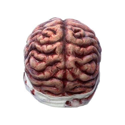 ycezw 3D Gehirn Beanie – Halloween Kostümhut, Gruseliges Neuartiges Accessoire | Bequemes Design Mit Einzigartigem Look, Lustige Kopfbedeckung Für Damen Erwachsene ycezw 3D Gehirn Beanie – Halloween Kostümhut, Gruseliges Neuartiges Accessoire | Bequemes Design Mit Einzigartigem Look, Lustige Kopfbedeckung Für Damen Erwachsene von ycezw