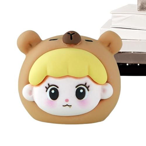 ycezw Anime-Puppe, Anime-Figur, Cartoon-Figur mit Tiermotiv - Sammelfigur Mittelstück, Harzpuppe mit Cartoon-Figur für Auto ab von ycezw