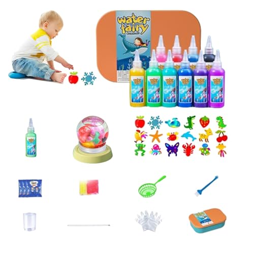 ycezw Aqua Fee Gel, Aqua Fee Set | Handgemachtes buntes Aqua-Feenspielzeug | Hersteller von Meerestieren, Meereslebewesen Spielzeug zum Selbermachen, kreatives und pädagogisches Spielzeug für ycezw Aqua Fee Gel, Aqua Fee Set | Handgemachtes buntes Aqua-Feenspielzeug | Hersteller von Meerestieren, Meereslebewesen Spielzeug zum Selbermachen, kreatives und pädagogisches Spielzeug für von ycezw