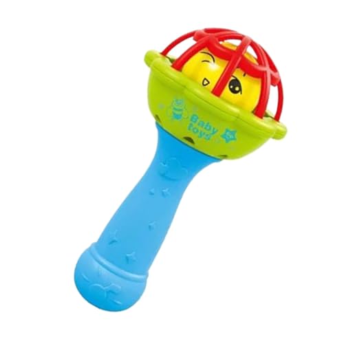 ycezw Baby Rassel, Shaker Spielzeug, Rasseln für Kleinkinder Bunte Shaker, sicheres sensorisches Spielzeug, sensorisches Handshaker, multifunktionales Rassel-Beißspielzeug für Babys von ycezw