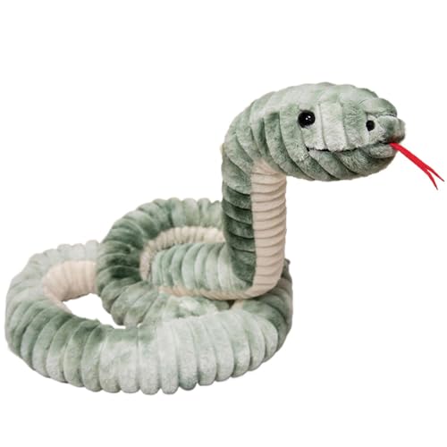 ycezw Big Snake Plüschtier Schlangen für - Große Simulierte Schlange - Kissen für und Mädchen - Festival Streich Zubehör, Sofa Auto Interieur ycezw Big Snake Plüschtier Schlangen für - Große Simulierte Schlange - Kissen für und Mädchen - Festival Streich Zubehör, Sofa Auto Interieur von ycezw
