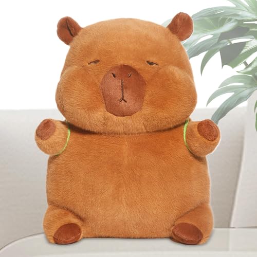 ycezw Capibara Plüschtier, Capibara Spielzeug - Niedliche Plüschpuppen Mit Plüschkissen Capibara - Weiche Plüschtiere, Capibara Roba Für Bett, Sofa Oder Büro, Zuhause, Familie ycezw Capibara Plüschtier, Capibara Spielzeug - Niedliche Plüschpuppen Mit Plüschkissen Capibara - Weiche Plüschtiere, Capibara Roba Für Bett, Sofa Oder Büro, Zuhause, Familie von ycezw