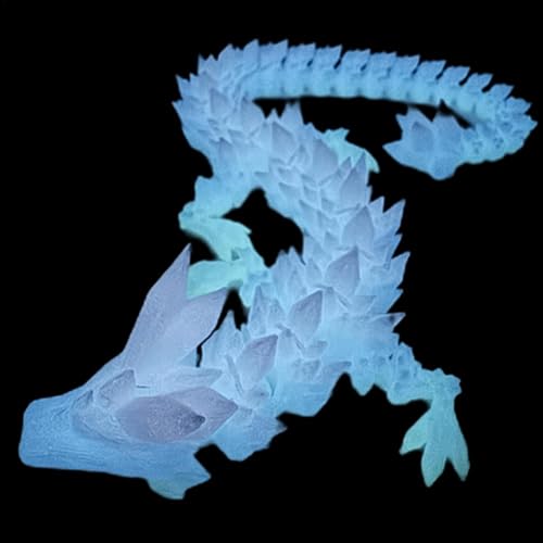 ycezw Dragon 3D Spielzeug - Dragon Fidget 3D Gedrucktes Bewegliches Drachenspielzeug | 3D-Druck- Gelenkbeweglichkeit | 11,8 Zoll Weihnachts- und Halloween-Ornament für ycezw Dragon 3D Spielzeug - Dragon Fidget 3D Gedrucktes Bewegliches Drachenspielzeug | 3D-Druck- Gelenkbeweglichkeit | 11,8 Zoll Weihnachts- und Halloween-Ornament für von ycezw