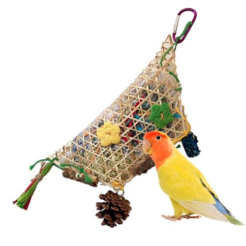 ycezw Futterspielzeug für Vögel, Spielzentrum für Papageien, Spielzeug zum Aufhängen für Papageien, geistige Stimulation der Langeweile in Innenräumen und Zucht ycezw Futterspielzeug für Vögel, Spielzentrum für Papageien, Spielzeug zum Aufhängen für Papageien, geistige Stimulation der Langeweile in Innenräumen und Zucht von ycezw