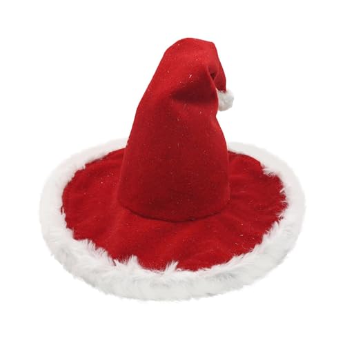ycezw Hexenhut für Weihnachten, Hexenhut für Weihnachten | roter Weihnachtsmannhut für Weihnachten, klassisches Kostüm für Neujahr, für Ostern, Party, Geburtstag ycezw Hexenhut für Weihnachten, Hexenhut für Weihnachten | roter Weihnachtsmannhut für Weihnachten, klassisches Kostüm für Neujahr, für Ostern, Party, Geburtstag von ycezw