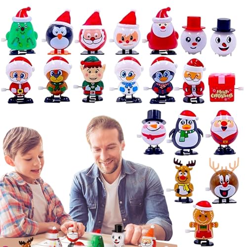 ycezw Kleines Weihnachtsspielzeug, aufziehbares Spielzeug für Kinder - Weihnachtssockenfüllspielzeug | Springender Elch Schneemann schüttelt den Kopf beim Gehen Figuren ycezw Kleines Weihnachtsspielzeug, aufziehbares Spielzeug für Kinder - Weihnachtssockenfüllspielzeug | Springender Elch Schneemann schüttelt den Kopf beim Gehen Figuren von ycezw