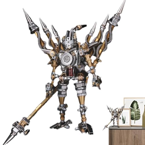 ycezw Metallpuzzle für Erwachsene, Metallpuzzle | schwer zusammengebautes Puzzle Alte chinesische Figuren, verformbare mechanische Baumodelle, Modellbausätze, von ycezw