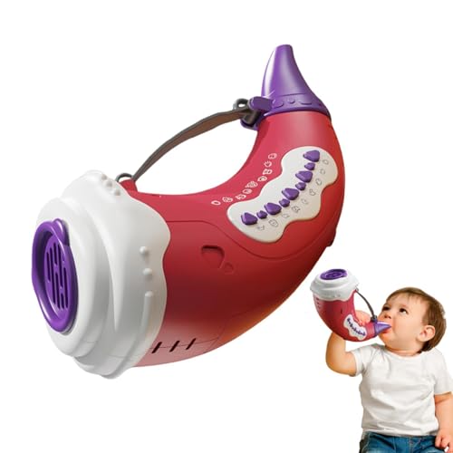 ycezw Outdoor Discovery Horn – Jagdhorn für Kinder, Tierspielzeug mit Horn | Trainingsspielzeug für die Lungenkapazität mit 30 Tiergeräuschen für Zuhause, Schule, Outdoor ycezw Outdoor Discovery Horn – Jagdhorn für Kinder, Tierspielzeug mit Horn | Trainingsspielzeug für die Lungenkapazität mit 30 Tiergeräuschen für Zuhause, Schule, Outdoor von ycezw