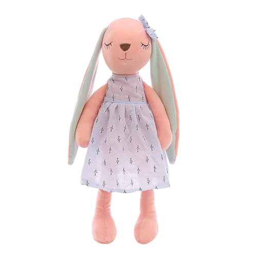 ycezw Plüschhase Plüschtier - Plüsch Flauschige Ohren, Plüschhase mit langen Ohren S - Niedliches Ostergeschenk für Mädchen, Heimdekoration von ycezw