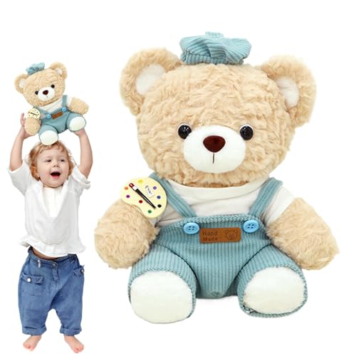 ycezw Plüschspielzeug Für Tiere, Teddybärpuppe | Cartoon Plüschtier - Interessante Heimdekoration, Brauner Puppenbär aus Plüschtieren Für Zuhause, Studien, Autos ycezw Plüschspielzeug Für Tiere, Teddybärpuppe | Cartoon Plüschtier - Interessante Heimdekoration, Brauner Puppenbär aus Plüschtieren Für Zuhause, Studien, Autos von ycezw