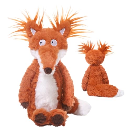 ycezw Plüschtier Fuchs – aus Fuchs, Plüschtier Fuchs, Plüschtier Fuchs | Weiches Fuchs-Plüschkissen, Plüschtier aus Fuchs, Sofa, Wohnzimmer, Tisch, Schlafzimmer von ycezw