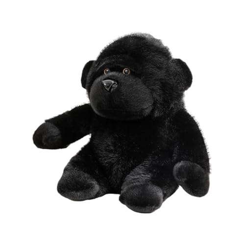 ycezw Plüschtier GORILLES, Plüschtier GORILLES - Schwarze GORILLES, weiches Plüschspielzeug für Haustiere zum Schlafen, Plüschspielzeug GORILLES für Schlafzimmersofa von ycezw
