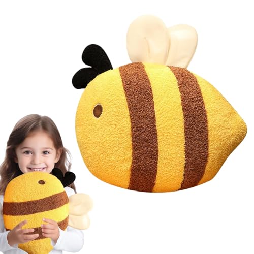 ycezw Plüschtier Schmetterling, Bienen aus Plüsch | Plüschtier Plüschtier niedlicher Begleiter – kuscheliger und bequemer Kissenbezug – bequemer und bequemer Multifunktions-Kissenbegleiter von ycezw