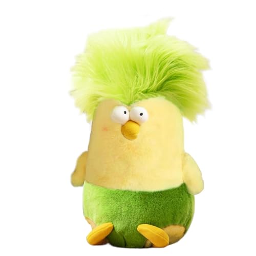 ycezw Plüschtiere, Plüschtiere, weiches Huhn zum Kuscheln - Langhaar-Hähnchenplüsch, weiches Kissen für Sofa, hässliche Plüschpuppen und für ycezw Plüschtiere, Plüschtiere, weiches Huhn zum Kuscheln - Langhaar-Hähnchenplüsch, weiches Kissen für Sofa, hässliche Plüschpuppen und für von ycezw