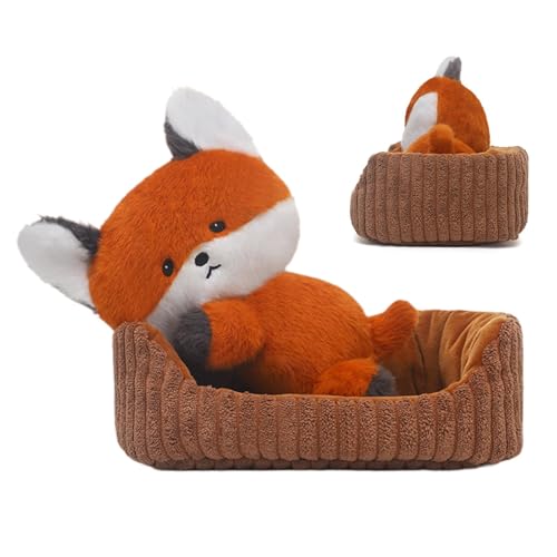 ycezw Plüschtiere, niedliche Luxustiere: süßes Plüschtier, luxuriöse Tiere, niedliche Puppe, entzückendes Luxusspielzeug für Mädchen, Geburtstag, Weihnachten von ycezw