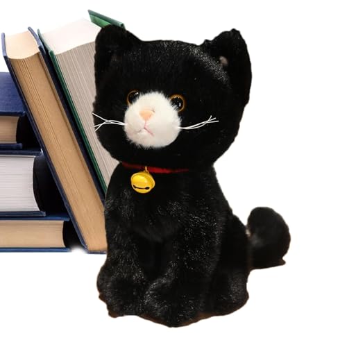 ycezw Plüschtiere für Puppen aus Baumwolle, niedliche Plüschkatzenspielzeug,Realistisches Plüschtier für 27 cm große Plüschkatzen | Weiche und bequeme Kissen von ycezw