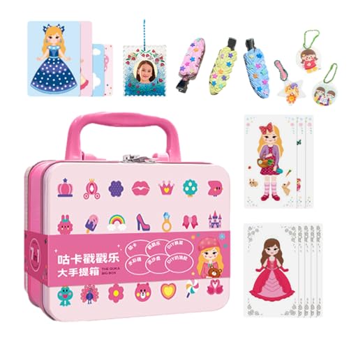 ycezw Punch Art Kits, Kreatives Puzzle Malerei mit Punch – Malset für Prinzessinnenkleid Spielzeug | Prinzessinnenspielzeug, lustiges und kreatives Set für Türen, Kinder ycezw Punch Art Kits, Kreatives Puzzle Malerei mit Punch – Malset für Prinzessinnenkleid Spielzeug | Prinzessinnenspielzeug, lustiges und kreatives Set für Türen, Kinder von ycezw