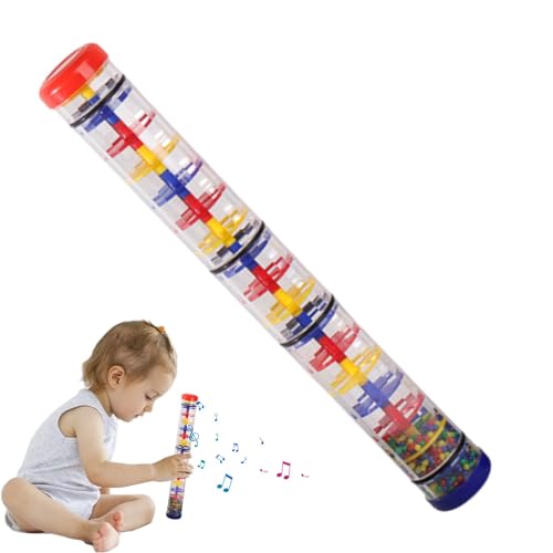 ycezw Regen Sound Instrumente, Regen Stick Spielzeug,Rainstick Musikinstrumente | Regenschallrohr, Regenstock Shaker Pädagogisches Kinderspielzeug Party-Favorit für Kinder von ycezw