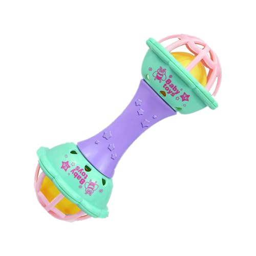 ycezw Shaker Spielzeug, Baby Rasseln, bunte Rasseln für Kleinkinder zum Beißen, sicheres sensorisches Spielzeug, sensorisches Handshaker, multifunktionales Rassel-Beißspielzeug für Babys von ycezw