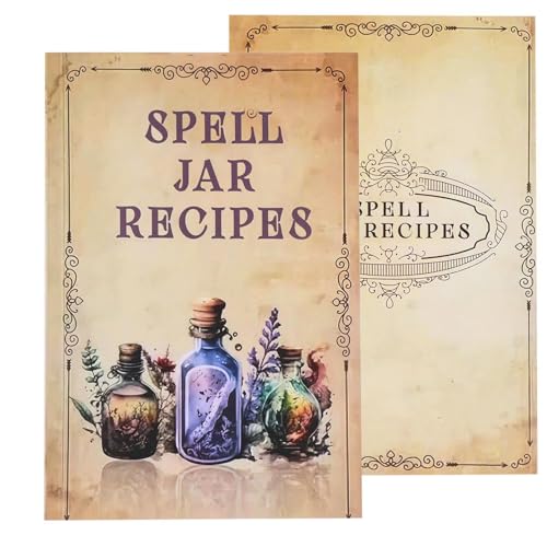 ycezw Spell Book – Kompakter Hexerei-Guide mit Ritualen und Zaubersprüchen | Essentials für Anfänger und Experten, ideal für Zuhause, Studium, Partys und okkulte Praktiken von ycezw