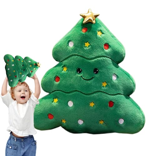 ycezw Weihnachtliches Plüschtier Pan-Mann, Schießkissen, Weihnachtskissen mit Plüschfigur | Fotorequisiten für Weihnachtsfeiern Dekoration von ycezw