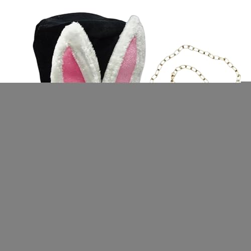 ycezw Weiß Kaninchen Kostümzubehör, Kaninchenohr Und Pluss Top Hut Und Kaninnos Uhr Handschuhe, Teile Tee Party Kleid Zubehör Für Rollenspiele Veranstaltungen Sammlungen ycezw Weiß Kaninchen Kostümzubehör, Kaninchenohr Und Pluss Top Hut Und Kaninnos Uhr Handschuhe, Teile Tee Party Kleid Zubehör Für Rollenspiele Veranstaltungen Sammlungen von ycezw